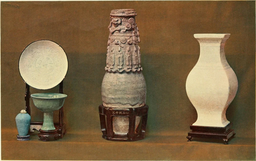 An illustration from A history and description of Chinese porcelain, 1901, leaf 7