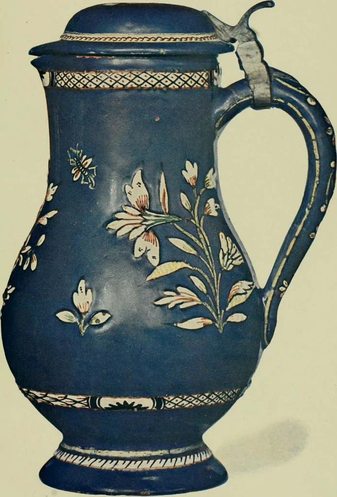 An illustration from A history and description of the old French faïence : with an account of the revival of faïence painting in France, 1903, leaf 192
