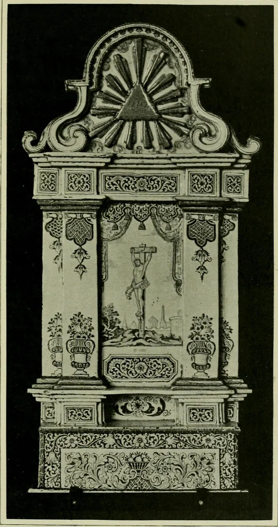 An illustration from A history and description of the old French faïence : with an account of the revival of faïence painting in France, 1903, leaf 228