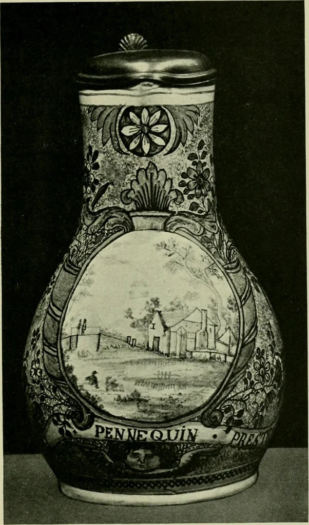 An illustration from A history and description of the old French faïence : with an account of the revival of faïence painting in France, 1903, leaf 230