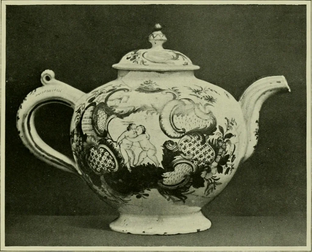 An illustration from A history and description of the old French faïence : with an account of the revival of faïence painting in France, 1903, leaf 232