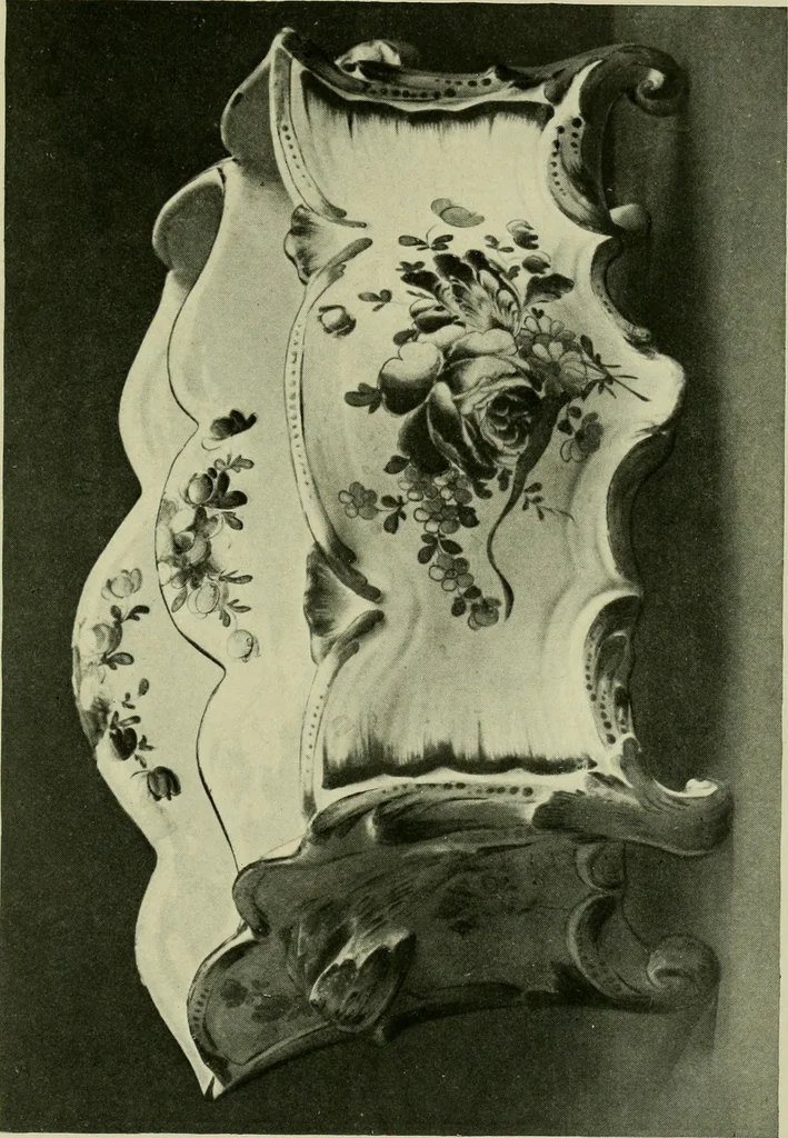 An illustration from A history and description of the old French faïence : with an account of the revival of faïence painting in France, 1903, leaf 302