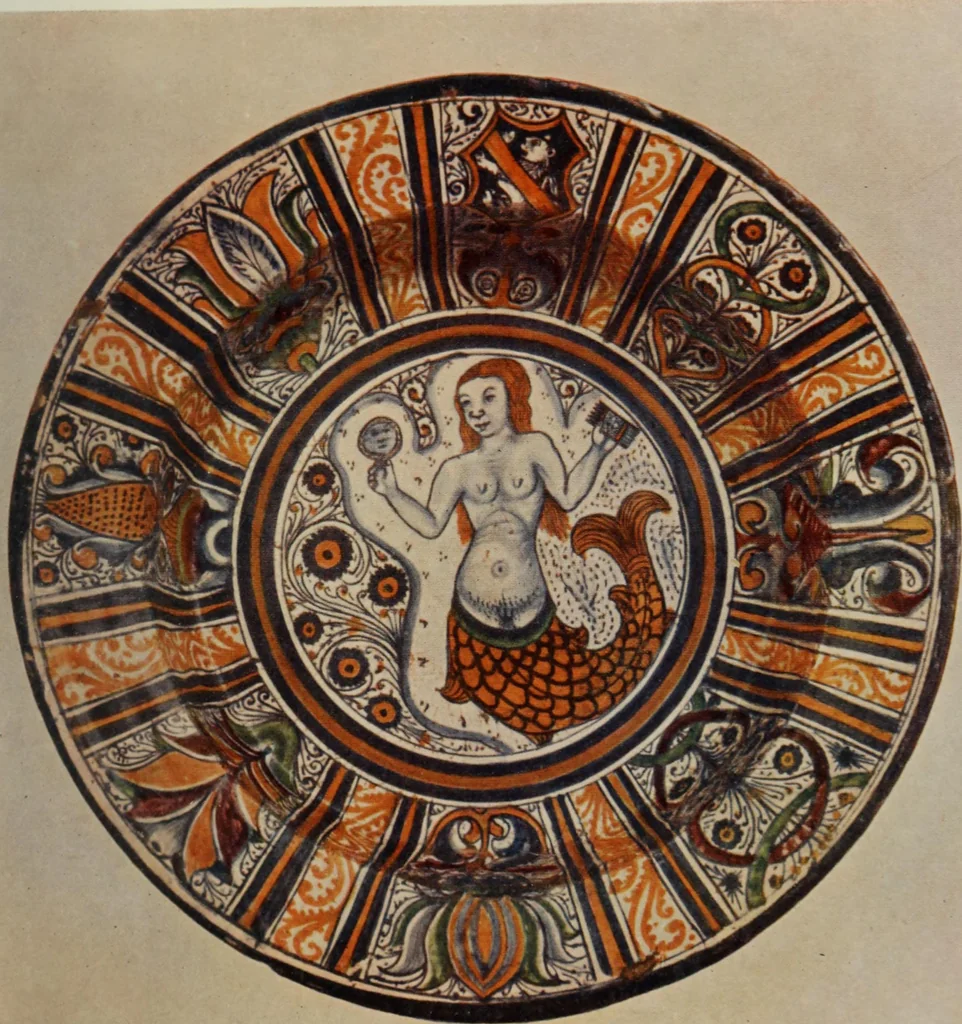 An illustration from A history and description of Italian majolica, 1907, leaf 110