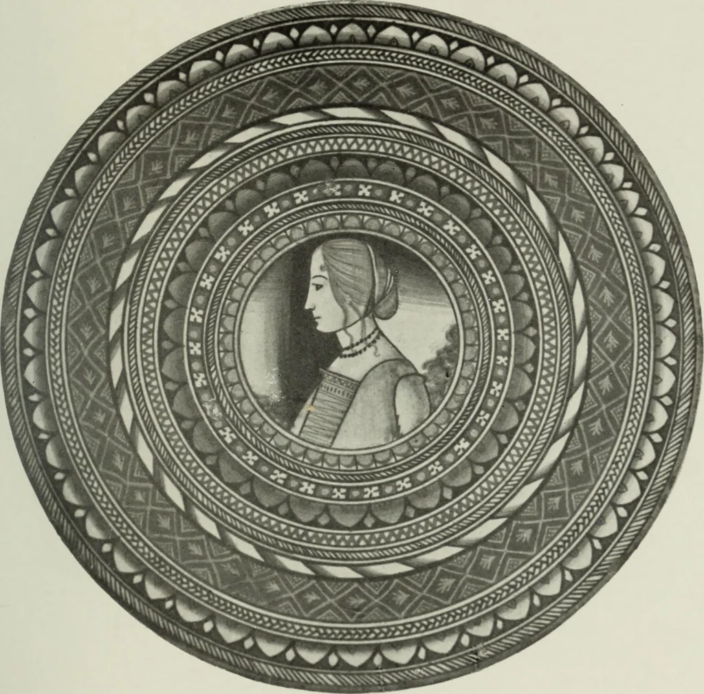 An illustration from A history and description of Italian majolica, 1907, leaf 118