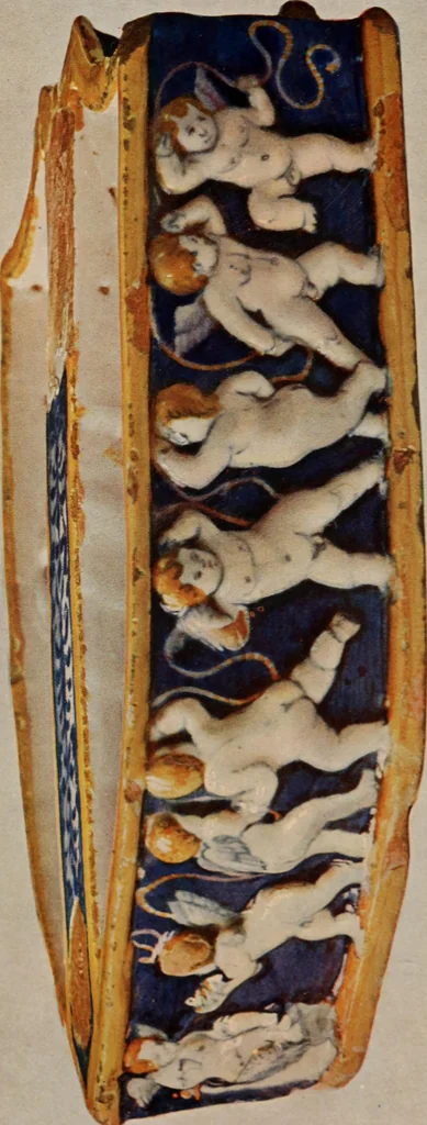 An illustration from A history and description of Italian majolica, 1907, leaf 222