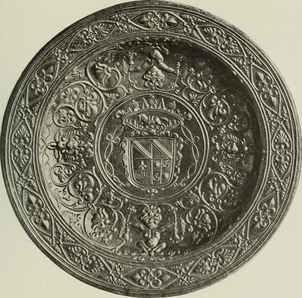 An illustration from A history and description of Italian majolica, 1907, leaf 234