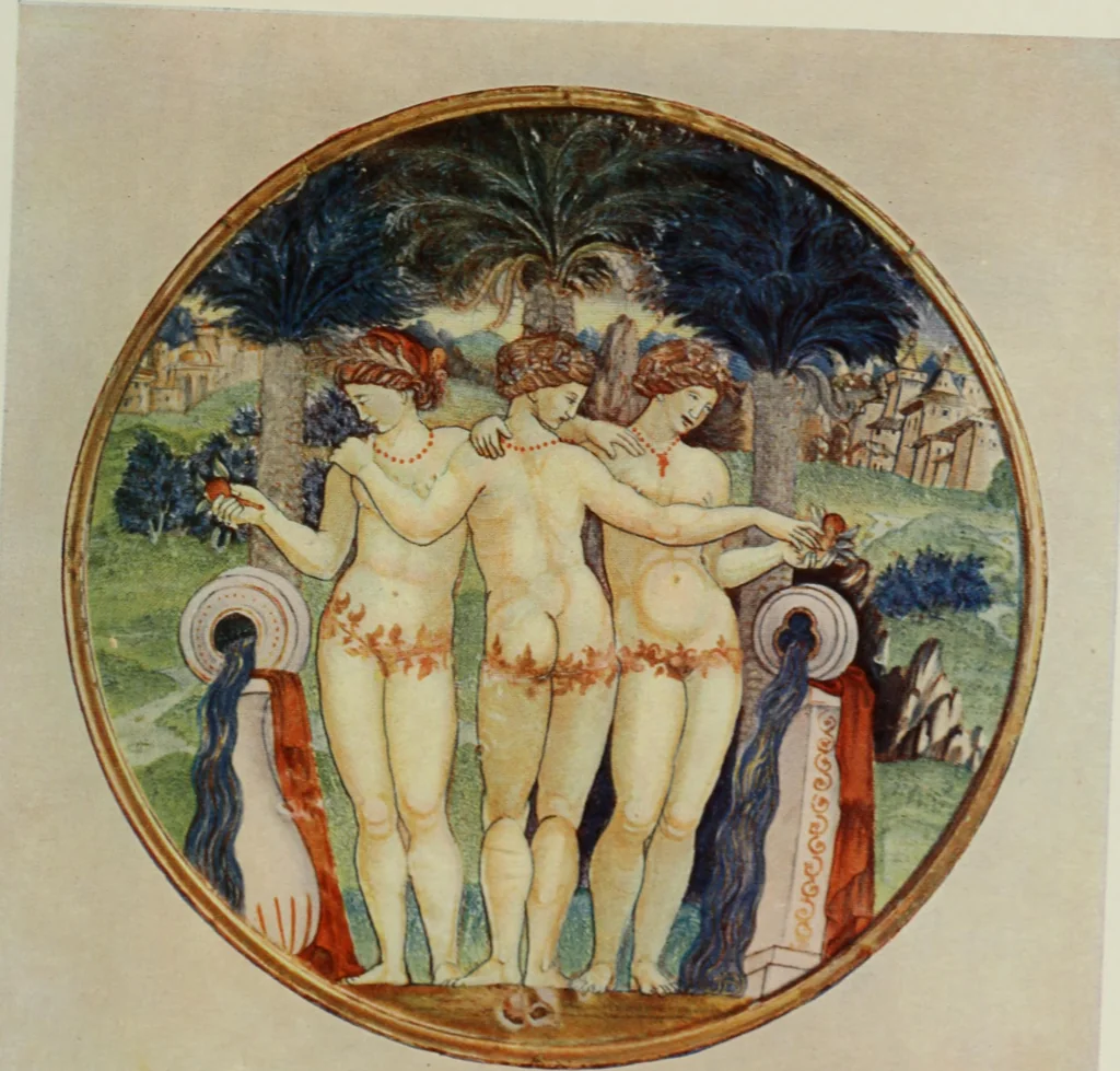 An illustration from A history and description of Italian majolica, 1907, leaf 264