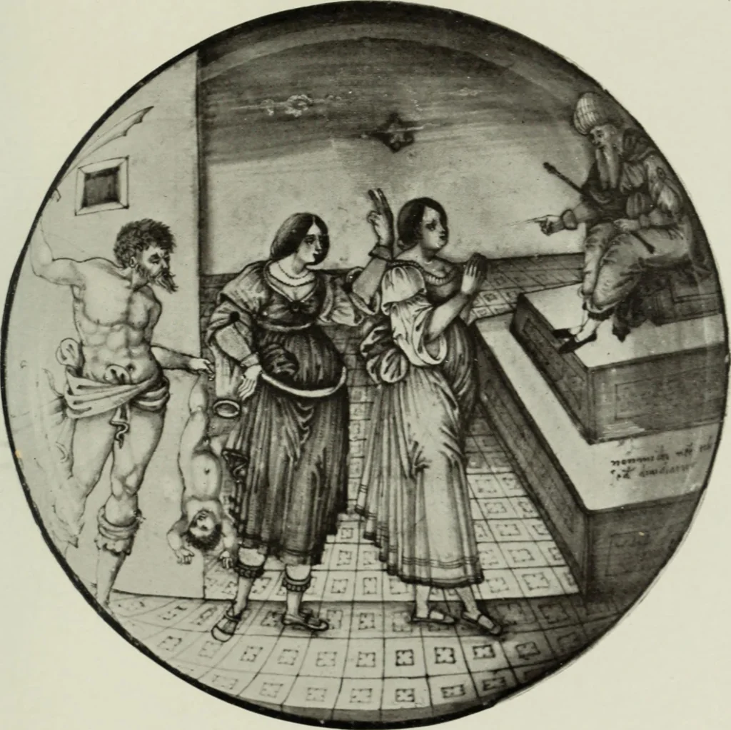 An illustration from A history and description of Italian majolica, 1907, leaf 288