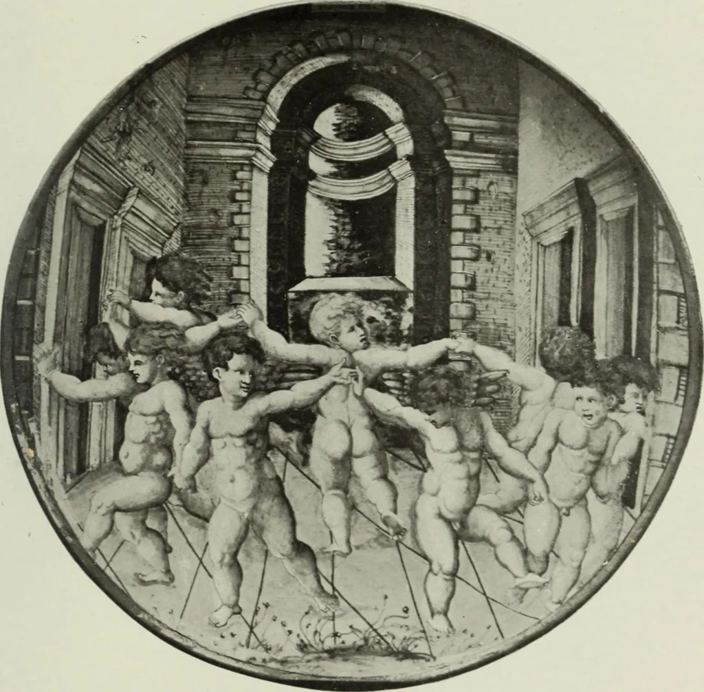 An illustration from A history and description of Italian majolica, 1907, leaf 290
