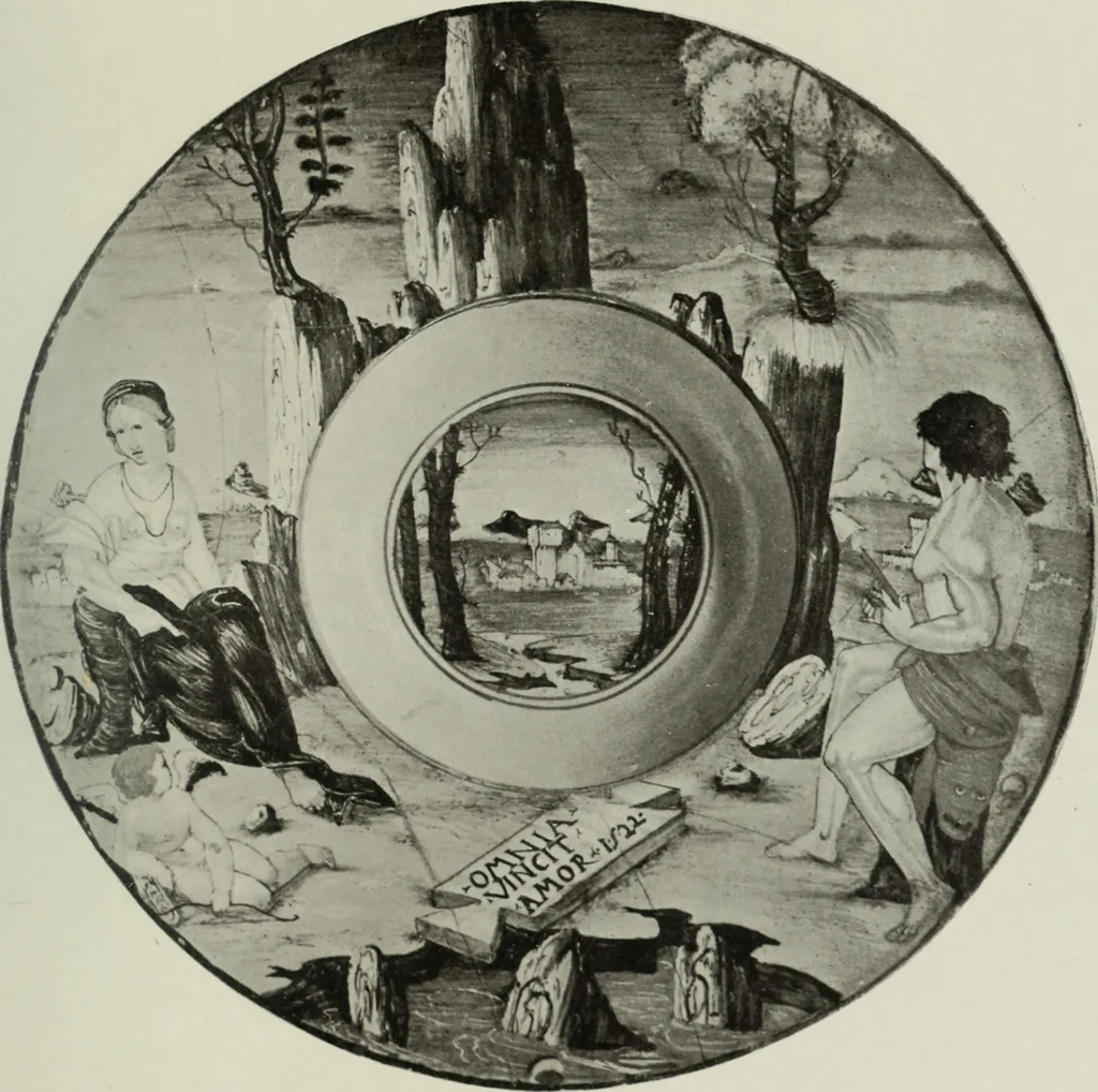 An illustration from A history and description of Italian majolica, 1907, leaf 310