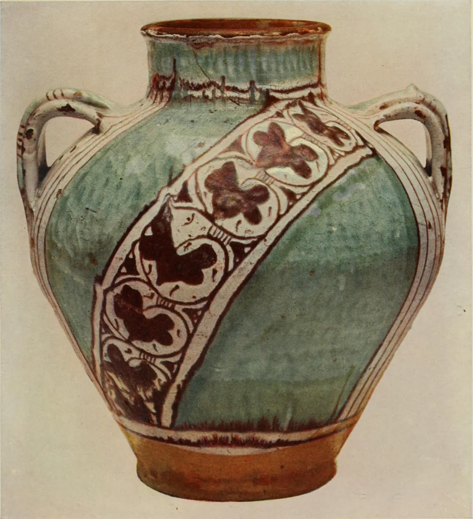 An illustration from A history and description of Italian majolica, 1907, leaf 48