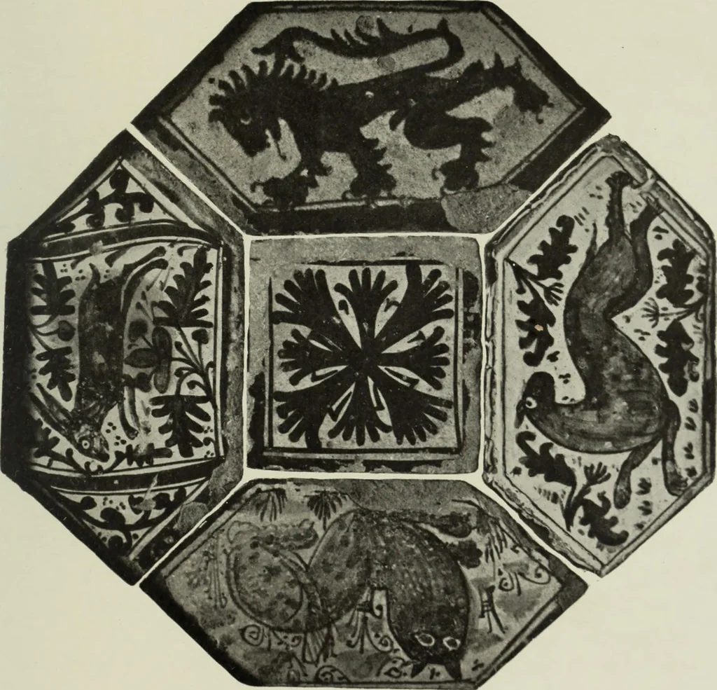 An illustration from A history and description of Italian majolica, 1907, leaf 54