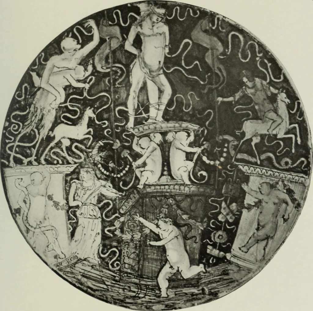 An illustration from A history and description of Italian majolica, 1907, leaf 72