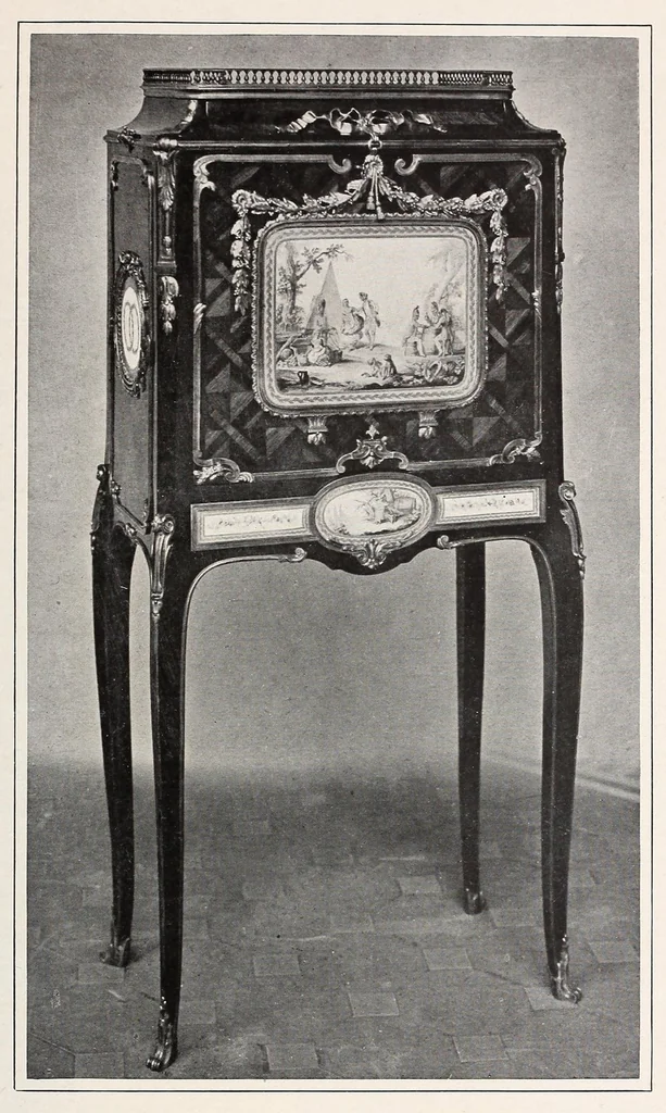 An illustration from A history and description of French porcelain, 1905, leaf 221