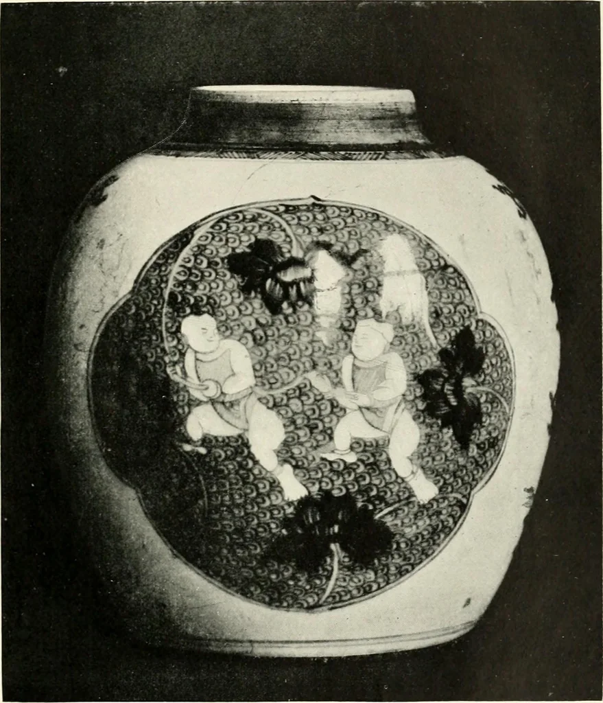 An illustration from A history and description of Chinese porcelain, 1901, leaf 222