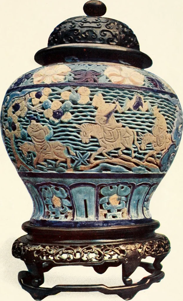 An illustration from A history and description of Chinese porcelain, 1901, leaf 90