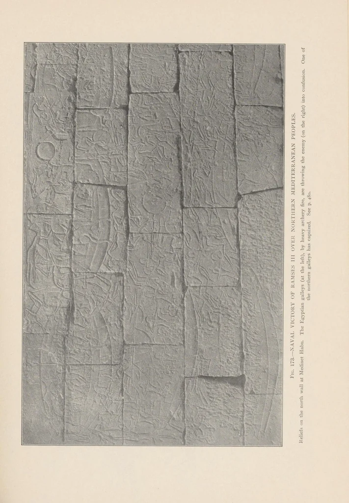 An illustration from A history of Egypt from the earliest times to the Persian conquest, 1905, leaf 655