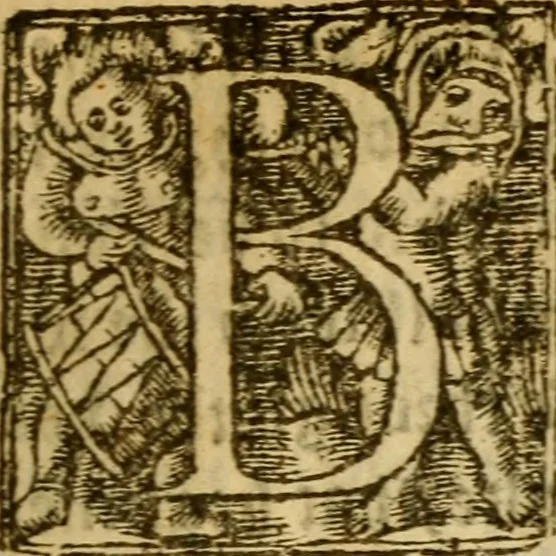An illustration from The historye of Italye : a booke exceding profitable to be red: because it intreateth of the astate of many and dyuers common weales, how they haue bene, and now be gouerned, 1561, leaf 172