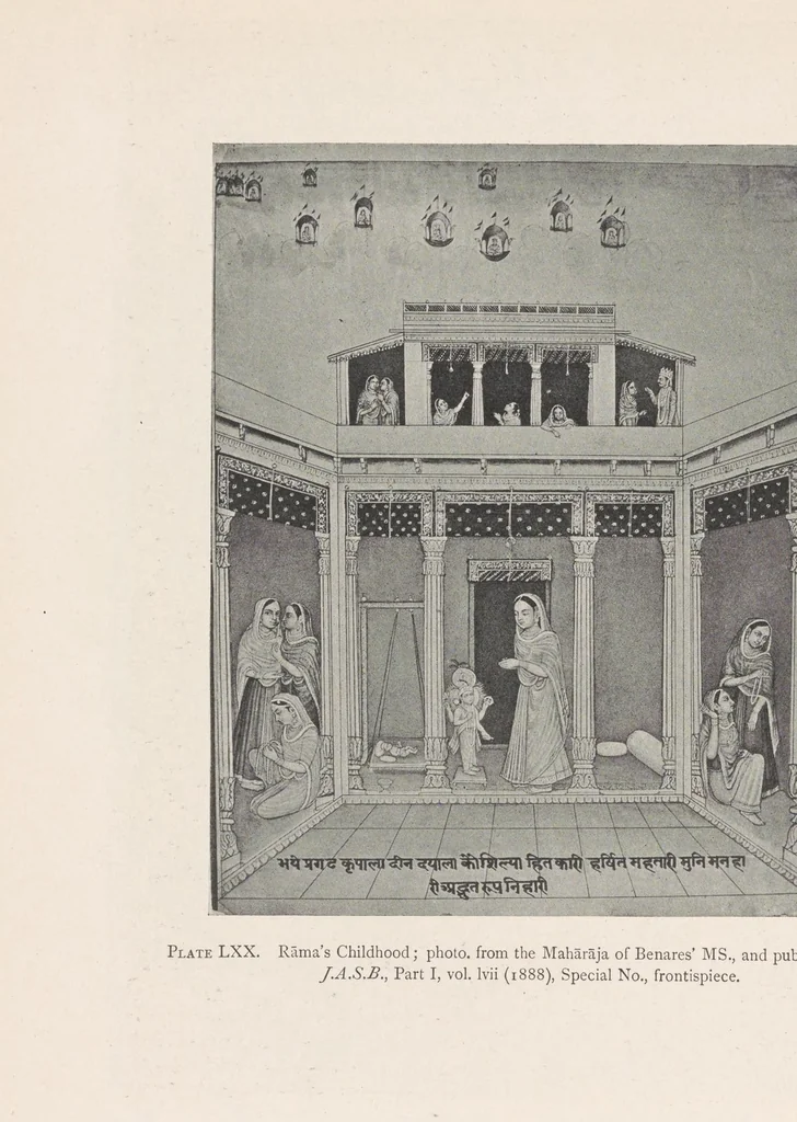 An illustration from A history of fine art in India and Ceylon : from the earliest times to the present day, 1911, leaf 366