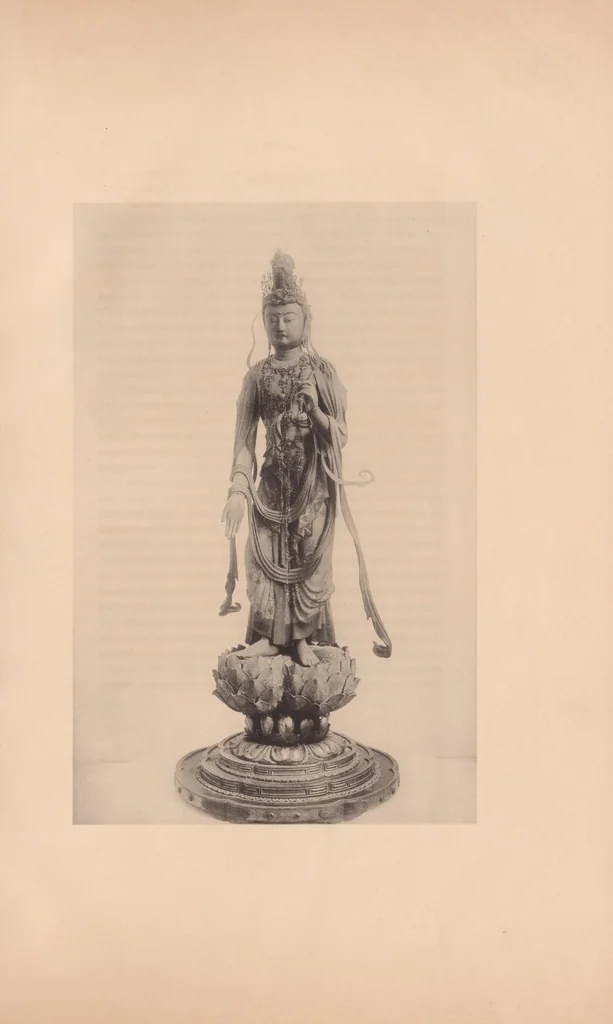 An illustration from A history of the Japanese arts, 1913, leaf 57