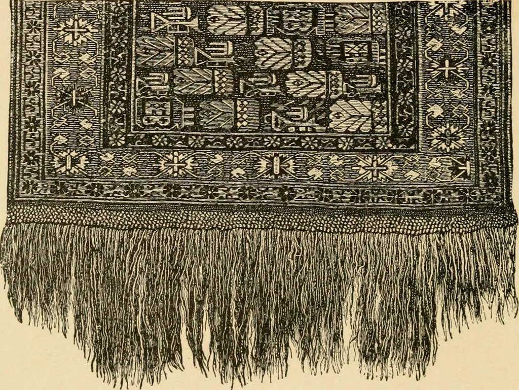An illustration from History and manufacture of floor coverings, 1899, leaf 35