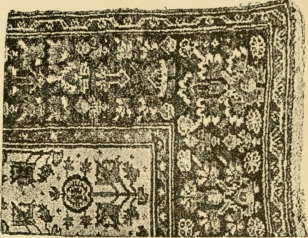 An illustration from History and manufacture of floor coverings, 1899, leaf 41