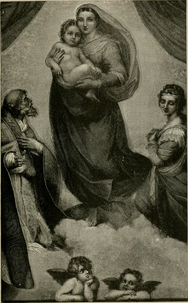 An illustration from An outline history of painting for beginners and students, with complete indexes and numerous full-page illustrations, 1902, leaf 126