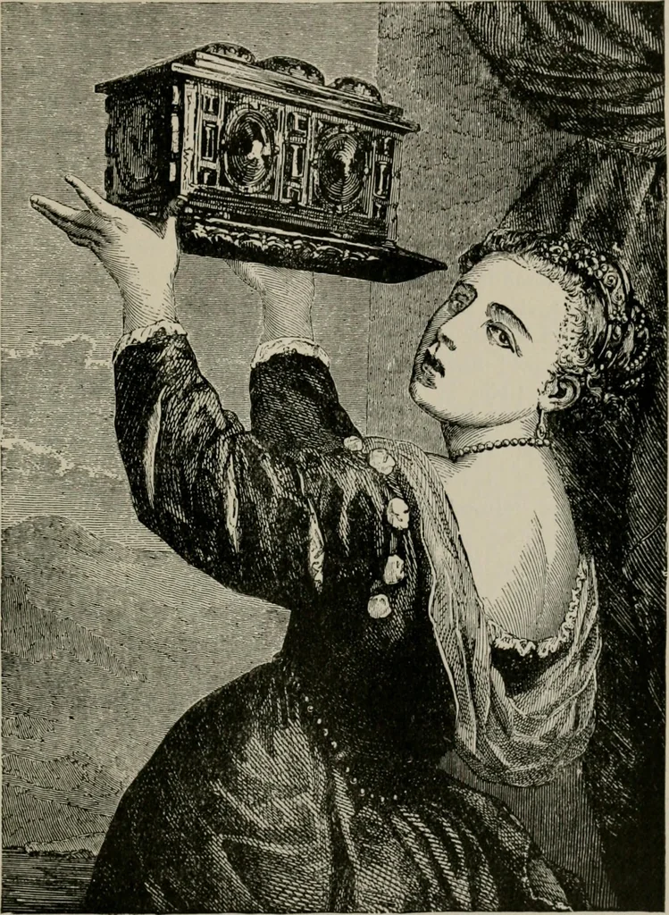 An illustration from An outline history of painting for beginners and students, with complete indexes and numerous full-page illustrations, 1902, leaf 138