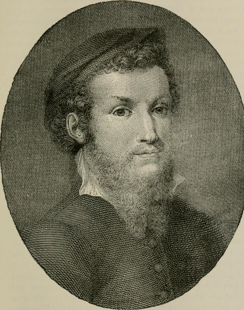 An illustration from An outline history of painting for beginners and students, with complete indexes and numerous full-page illustrations, 1902, leaf 146