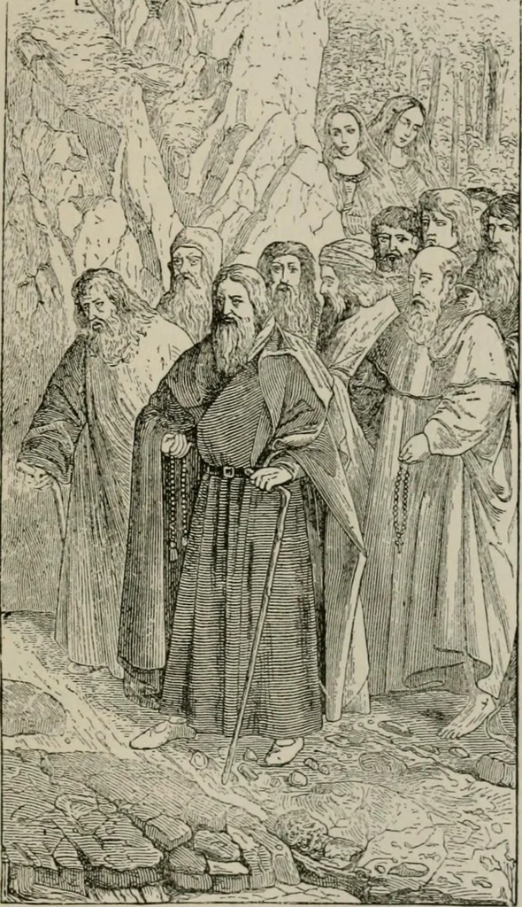 An illustration from An outline history of painting for beginners and students, with complete indexes and numerous full-page illustrations, 1902, leaf 170