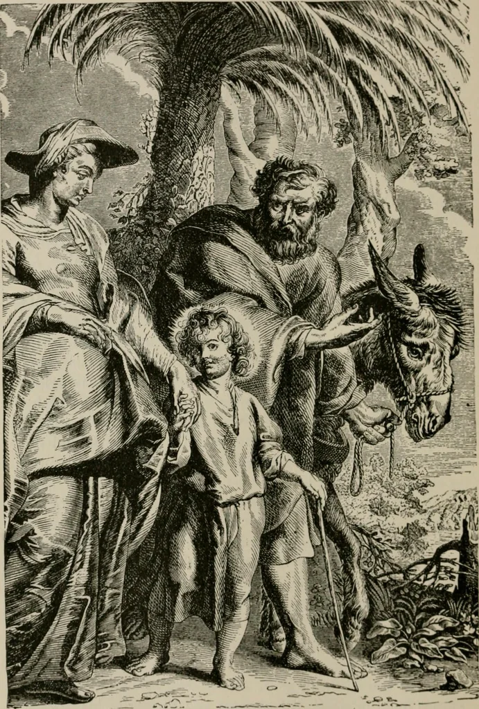 An illustration from An outline history of painting for beginners and students, with complete indexes and numerous full-page illustrations, 1902, leaf 179