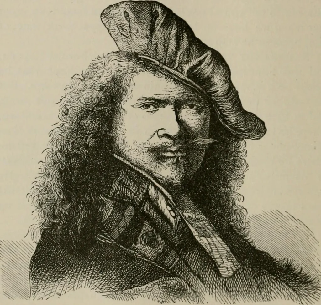 An illustration from An outline history of painting for beginners and students, with complete indexes and numerous full-page illustrations, 1902, leaf 195