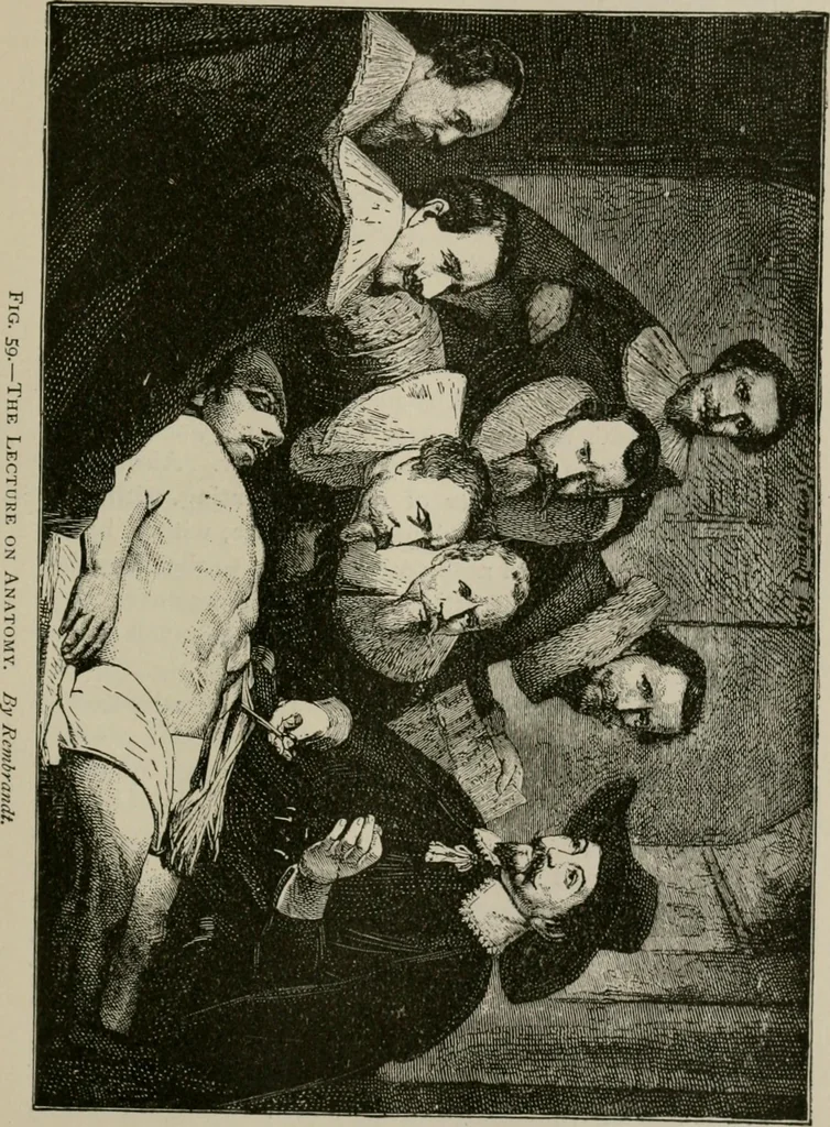 An illustration from An outline history of painting for beginners and students, with complete indexes and numerous full-page illustrations, 1902, leaf 196