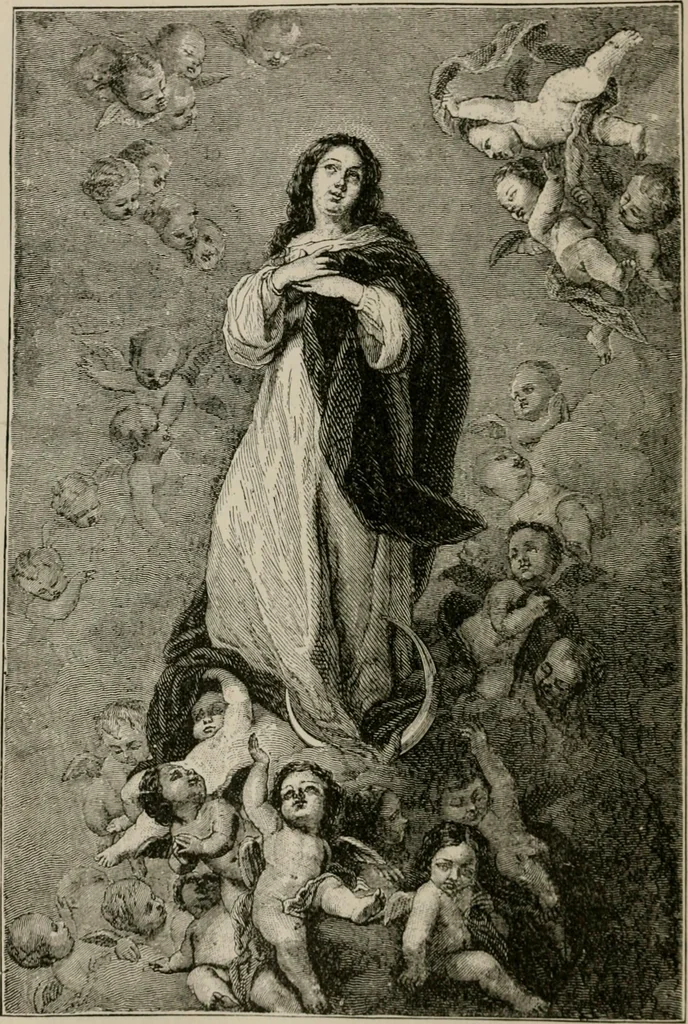 An illustration from An outline history of painting for beginners and students, with complete indexes and numerous full-page illustrations, 1902, leaf 239