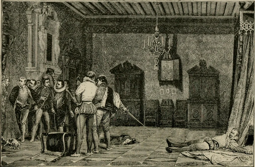 An illustration from An outline history of painting for beginners and students, with complete indexes and numerous full-page illustrations, 1902, leaf 256