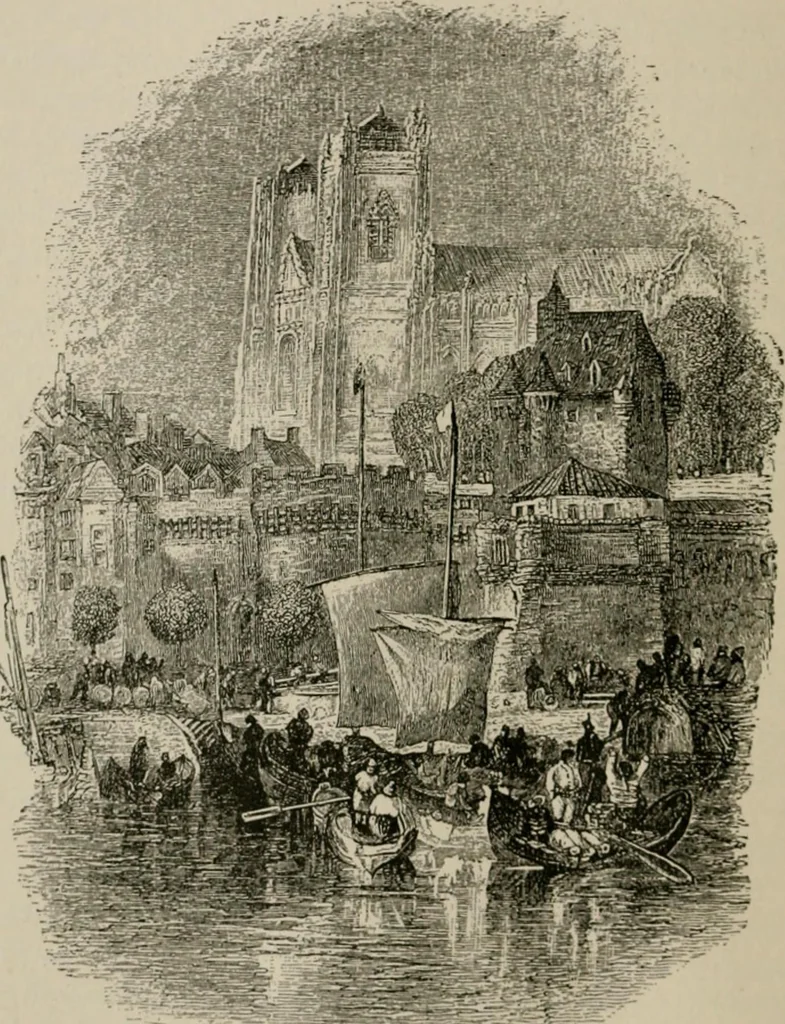 An illustration from An outline history of painting for beginners and students, with complete indexes and numerous full-page illustrations, 1902, leaf 289