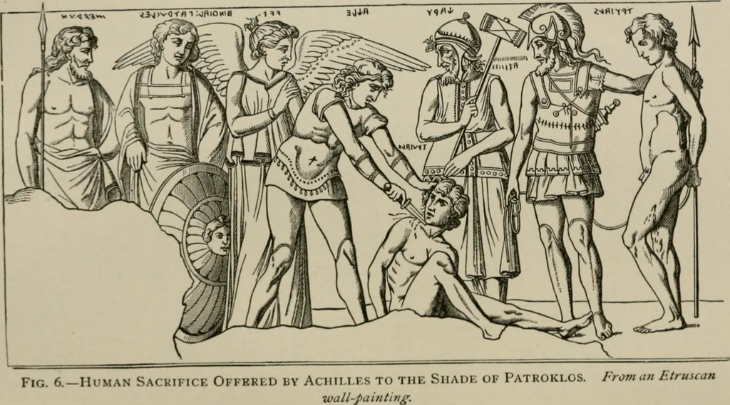 An illustration from An outline history of painting for beginners and students, with complete indexes and numerous full-page illustrations, 1902, leaf 37