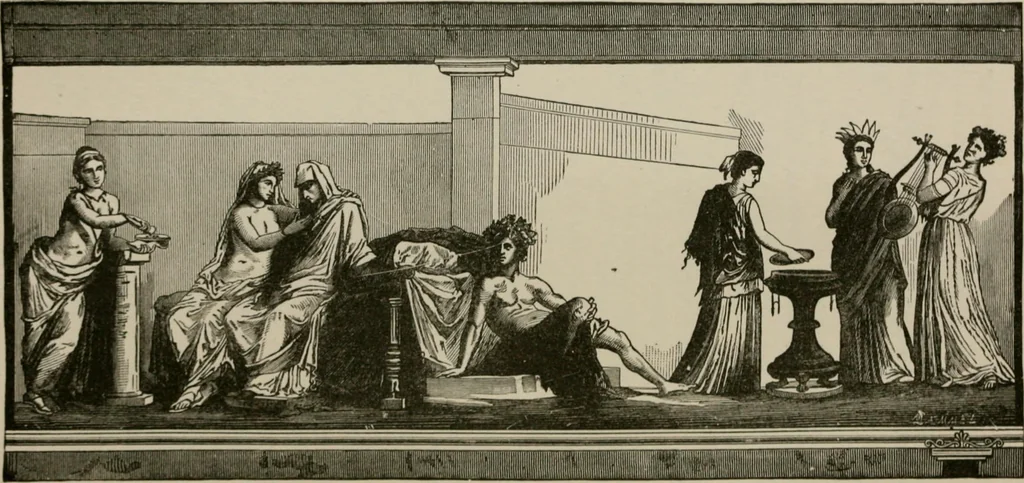 An illustration from An outline history of painting for beginners and students, with complete indexes and numerous full-page illustrations, 1902, leaf 39