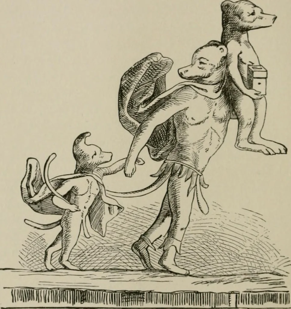 An illustration from An outline history of painting for beginners and students, with complete indexes and numerous full-page illustrations, 1902, leaf 43