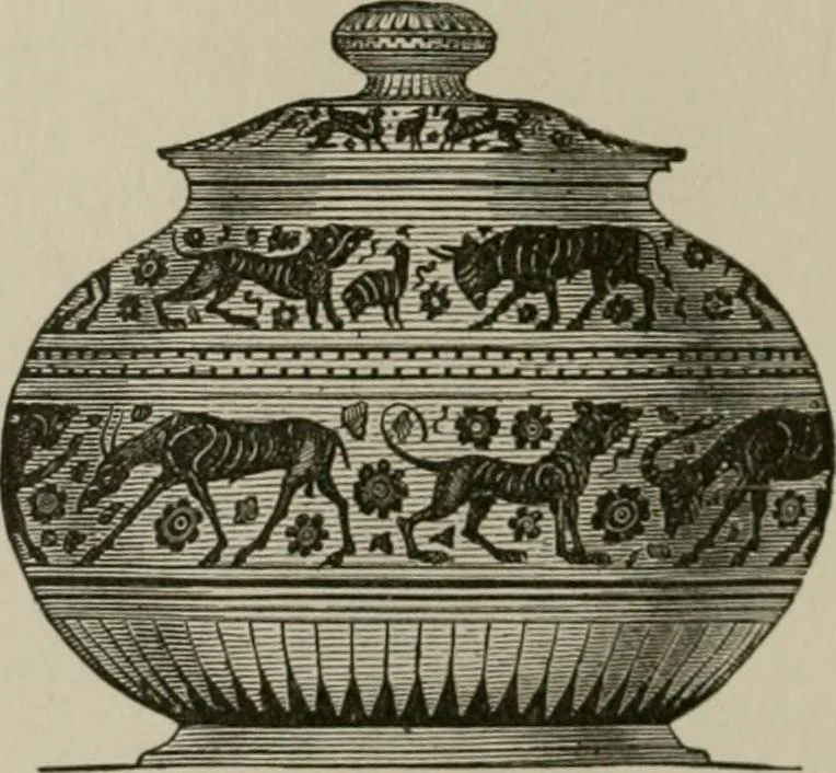 An illustration from An outline history of painting for beginners and students, with complete indexes and numerous full-page illustrations, 1902, leaf 51