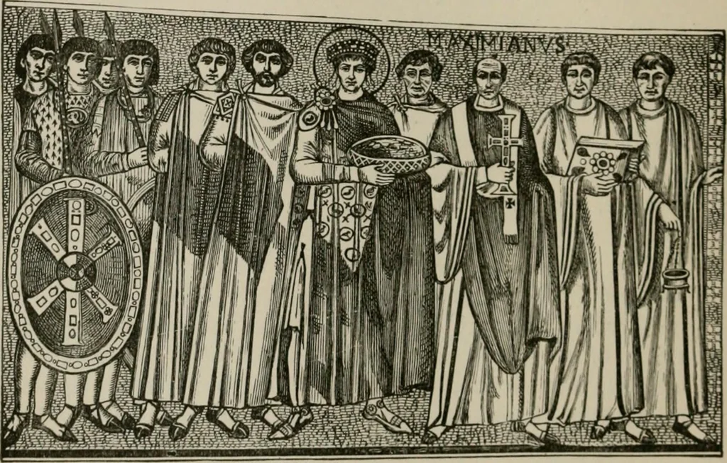 An illustration from An outline history of painting for beginners and students, with complete indexes and numerous full-page illustrations, 1902, leaf 59