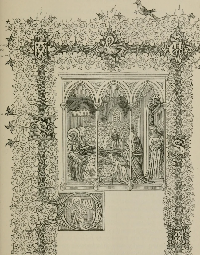 An illustration from An outline history of painting for beginners and students, with complete indexes and numerous full-page illustrations, 1902, leaf 70