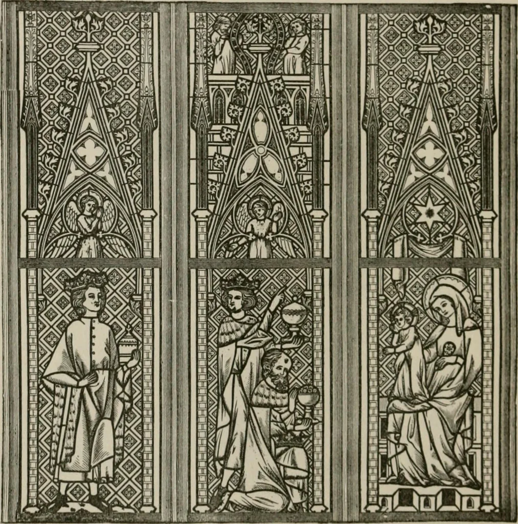 An illustration from An outline history of painting for beginners and students, with complete indexes and numerous full-page illustrations, 1902, leaf 73