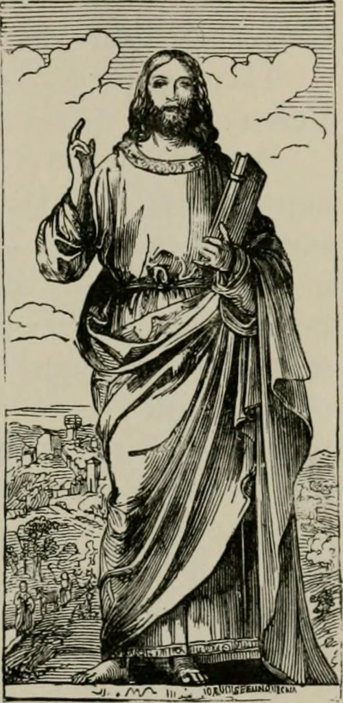 An illustration from An outline history of painting for beginners and students, with complete indexes and numerous full-page illustrations, 1902, leaf 94