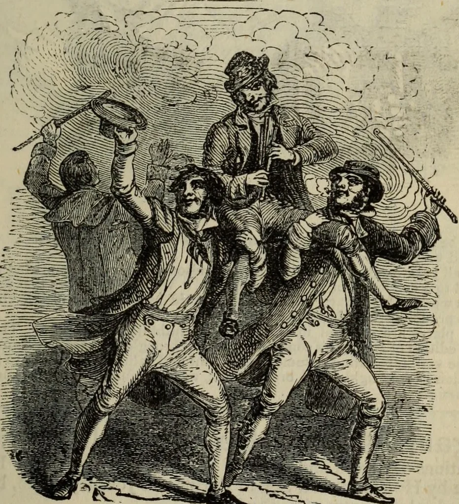 An illustration from A history of advertising, from the earliest times : illustrated by anecdotes, curious specimens, and biographical notes, 1874, leaf 678