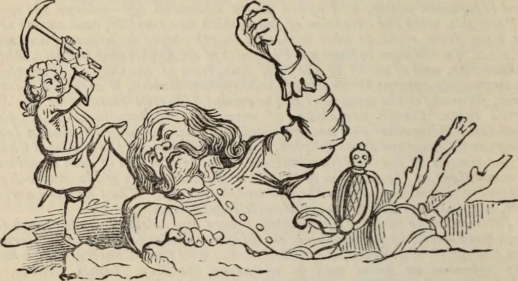 An illustration from A history of advertising, from the earliest times : illustrated by anecdotes, curious specimens, and biographical notes, 1874, leaf 703