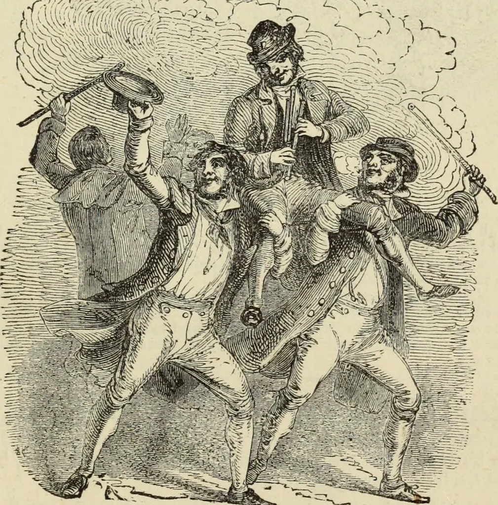 An illustration from A history of advertising from the earliest times : illustrated by anecdotes, curious specimens and biographical notes, 1874, leaf 686