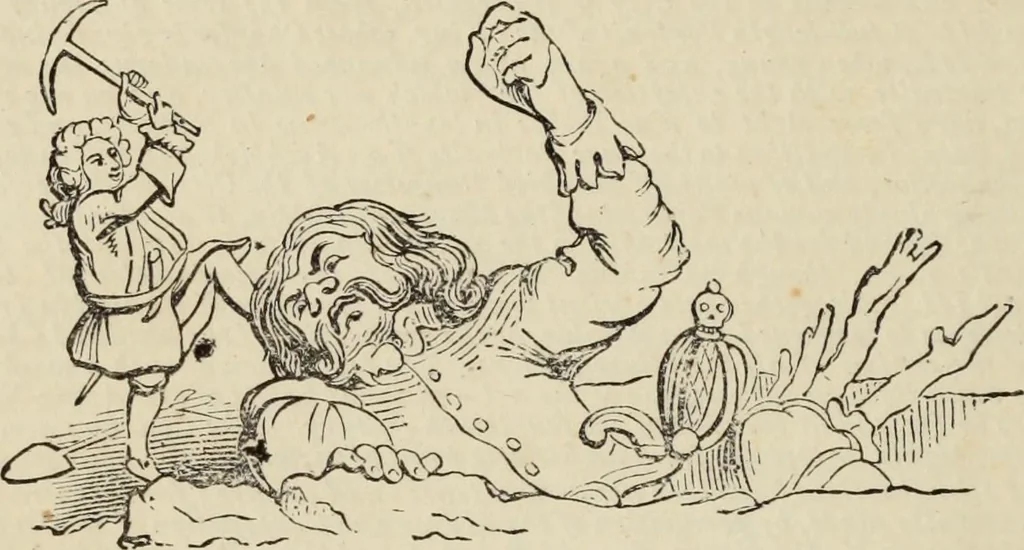 An illustration from A history of advertising from the earliest times : illustrated by anecdotes, curious specimens and biographical notes, 1874, leaf 711