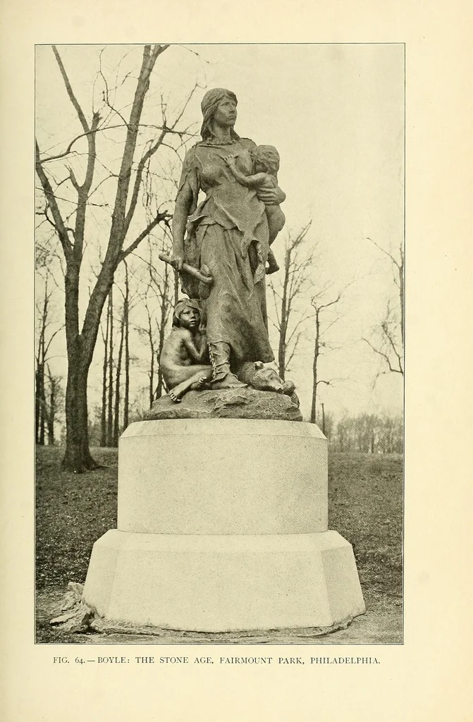 An illustration from The history of American sculpture, 1903, leaf 479