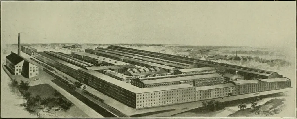 An illustration from History of American textiles : with kindred and auxiliary industries (illustrated), 1922, leaf 146